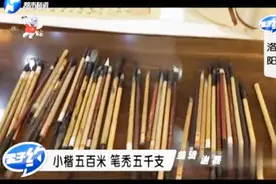 洛阳小伙辍学，到深圳边打工边学书法，3年写秃5000支毛笔！视频封面