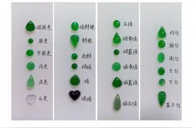 翡翠的绿色及翡翠绿色的分类图片