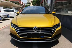 25.8万全款买大众CC330，金色漆要多等两月，夫妻二人一致说值得图片