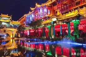四川大宋不夜城——眉山水街！穿越盛世与古代的夜色相遇！图片