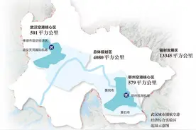 武汉黄冈孝感等五市迎来大临空时代，临空区引进多条地铁和城轨图片