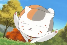 夏目友人帐猫咪老师娘口三三可爱卡通无水印头像图片