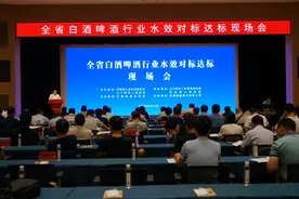 河南省白酒和啤酒行业水效对标达标现场会在仰韶文化发源地：世界美酒特色产区——河南渑池隆重召开图片