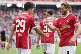 6分钟轰2球！韩国新星创117年神迹，德甲头号黑马迎历史最佳开局图片