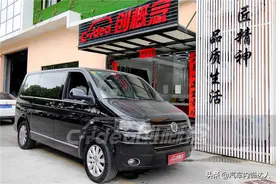 大众迈特威七座内饰改装，航空座椅不要太秀图片