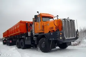 带你看看俄罗斯的百吨王，很多零配件用的还是中国货图片