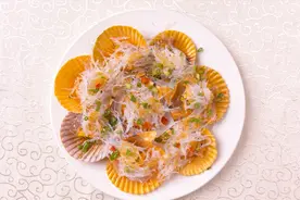 家常做蒜蓉扇贝鲜香辣美味，特别入口图片