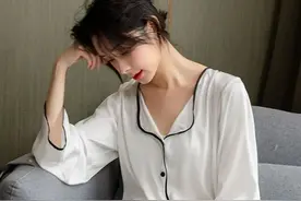 精致的女人，都爱穿冰丝睡衣图片