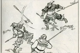 东周列国志289：赵武与荀虒连败两阵，派人向范匄告急图片