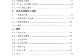 《消防员招录体能测试及岗位适应性测试项目操作规程及标准》（2021年版）图片