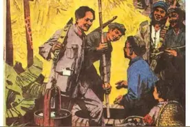 没有毛主席就没有新中国！吃水不忘挖井人图片