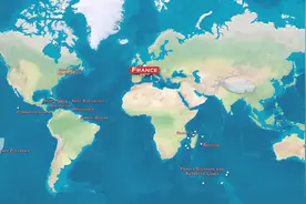 横跨13个时区，法国为什么被称为全球第五大国？图片