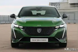 新车 | 思域两厢、高尔夫不香了？新一代标致308实车解析图片