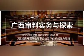 广西审判实务与探索第一则图片