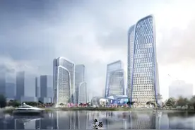 桃花潭新地标 西安浐灞腾讯云大数据中心项目图片