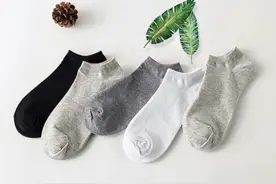 时尚百搭的时尚男袜，吸汗柔软船穿出个性潮男范图片