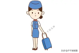 10种职业人物简笔画，简单易学，哄娃手帐都可以哟！图片