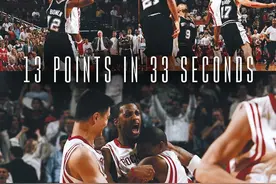 火箭传奇记录之火箭VS马刺，麦迪经典的35秒13分激情澎湃(下)图片