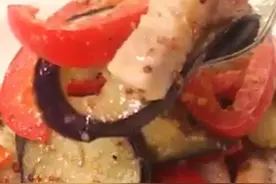 茄子肉椒炒猪里脊，芥末美乃滋的新奇口感，吃一口想十口图片