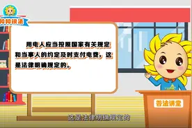【普法漫讲】不交电费被停电，合法吗？图片