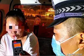 怀安一女司机醉驾被查图片