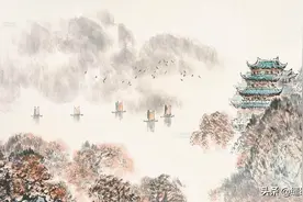 40首古诗词，40幅国风画作，诗情画意，情景交融，感受诗词之美图片