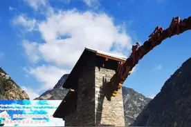 丹巴美人谷，大渡河第一城，丹巴好美图片