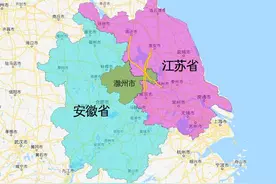 江南省分拆后，江苏省那些曾经的省会：江苏省省会迁移路线图图片