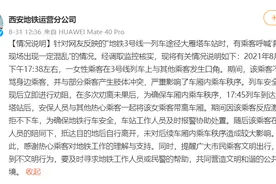 地铁安保人员拖拽女乘客引关注 外包的巡检员有执法权吗？图片