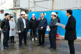 太原市万柏林区：杨俊民调研重点项目建设推进情况图片