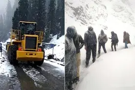 暴雪将拉达克彻底封闭，印军补给全靠直升机，印防长表态弦外有音图片