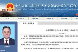 中国驻英使馆最新发布，回国前需做好行前自我管理图片