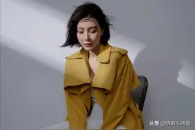 真正见过世面的女人，穿风衣很少配小黑裤，看陈数俞飞鸿就知道了图片