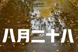 10月4日，农历八月二十八，老话说："酉月酉日多雨水"，雨天到了图片