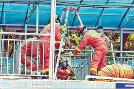 公明街道开展有限空间应急演练图片