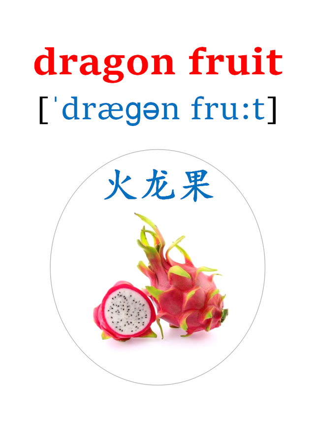 英语卡片来了！20多种水果的英语单词！apple、orange、pear