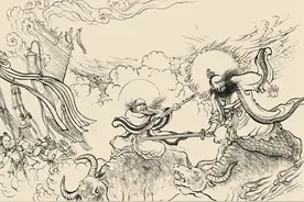 通天教主设下四剑奇阵，老子一气化三清，师兄弟见面分外眼红图片