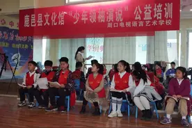 鹿邑县文化馆第九个全民艺术普及周第五期朗诵公益培训图片