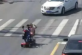 一不留神，“熊孩子”没了影！6岁娃骑电瓶车带7岁姐姐兜风5公里图片