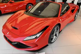 稍微“便宜”一点的梦想跑车，意大利进口的入门超跑，法拉利F8图片