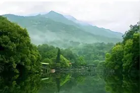 广东罗浮山下的世外桃源，山水潺潺，泳池，泡池，连呼吸都是享受图片