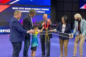 2021年世乒赛在美国休斯敦正式开幕图片