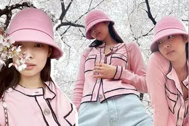 Jennie全网刷屏的赏花照怎么拍出来的？图片