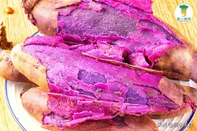 紫薯是蔬菜界“花青素之王”，3块一斤便宜好吃，做甜点软糯甜润图片