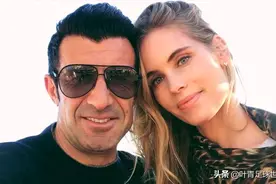 菲戈与44岁娇妻颠球：皮球30秒不落地！结婚20年，如胶似漆图片