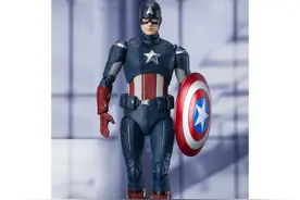 SHF《复联4》经典战衣版美队正式公布，盾牌特效有点帅！图片