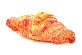 如何画出逼真的美食质感彩铅画图片