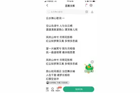 偶尔听到云水禅心这个曲子的配词版本皆为着像，我也写一个版本图片
