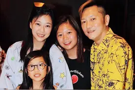 苏志威一家三口上节目，14岁女儿身高超1米65，遗传刘小慧美貌图片