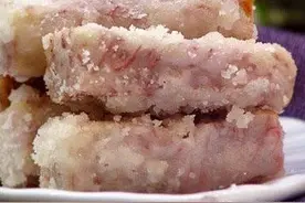 粉糯的芋头这样做，外皮酥脆沙甜，里软糯奶香甜，我没有加牛奶哦图片